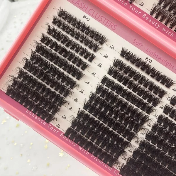 diy cluster lash extensions